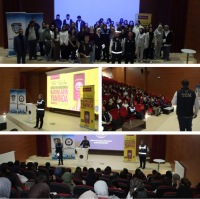 Çiçekdağı Meslek Yüksekokulunda Güvenli Bir Gelecek İçin Bilinçleniyoruz