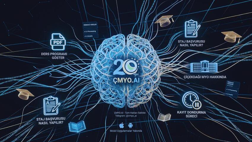 ÇMYO.AI v1.0: Özel Yapay Zekâ Asistanı Hizmete Girdi