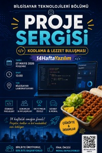 #14HaftaYazılım Ruhuyla Emekler Sahneye Çıktı: Bilgisayar Teknolojileri Bölümü’nde Kodlama ve Lezzet Buluşması V1.0